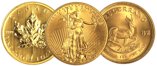 Gold Bullion Coins and Bars