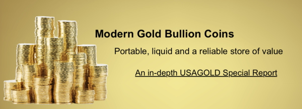 Gold Bullion Coins - Article on Investing in Modern Gold Bullion Coins