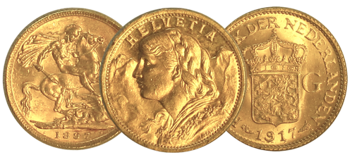 Historic Fractional Gold Coins