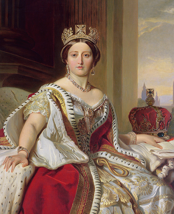 Queen Victoria of England - Young Portrait