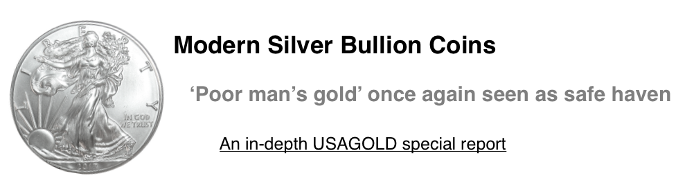 USAGOLD's in depth special report on Modern Silver Bullion Coins 