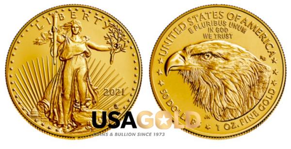 American Gold Eagle Type II